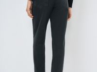 Джинсы Mom с высокой посадкой, Серый