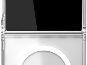 Клип-кейс VLP Crystal Case с MagSafe для Samsung Galaxy Z Flip7 Прозрачный