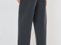 Брюки с эластичным поясом, Серый