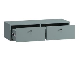 Тумба подвесная Сайрис 98x25 Серо-зеленый