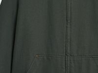 Утеплённая куртка из канваса, Зеленый