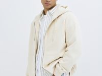 Толстовка с принтом, Белый