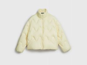 Короткая утеплённая куртка, Желтый
