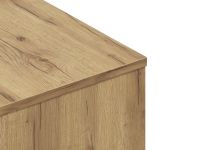 ТВ-тумба Кимбол 200x45 Дуб Золотистый/Черный