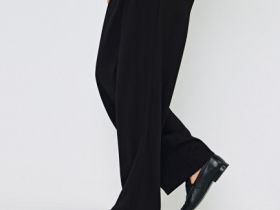 Брюки из вискозы, Черный