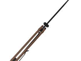 Складной нож Artisan Tradition V2, сталь AR-RPM9, рукоять G10, коричневый