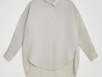 Рубашка изо льна свободного кроя