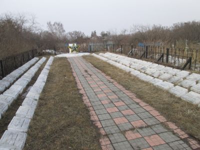Братские могилы, умерших в госпиталях от ран воинов Великой Отечественной войны 1941-1945 гг.