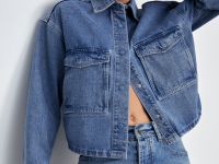 Джинсовая куртка-рубашка