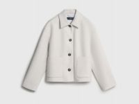 Куртка из пальтовой ткани, Бежевый