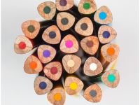 Набор карандашей цветных Гамма "Мультики" 24 цв., трехгранные, заточен., картон. уп.