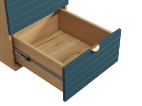 Комод Монблан 47x99 Линии Аквамарин