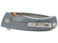 Складной нож SOG Tellus FLK Wolf Grey, сталь CRYO 440C, рукоять GRN