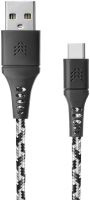 Кабель Rocket Contact USB / USB-C 1 м Чёрный/Белый