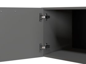 ТВ-тумба подвесная Кимбол 200x37 Графитовый