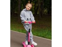 Самокат  Maxiscoo Junior Delux (с лыжами), цвет Зеленый