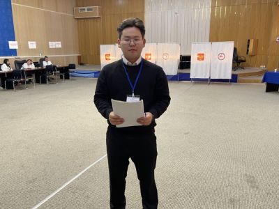 Наблюдатель отметил организованную работу участка при большом наплыве избирателей