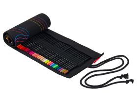 Набор карандашей цветные Faber-Castell "Black Edition", 72 цв., трехгран., черное дерево, заточен.,