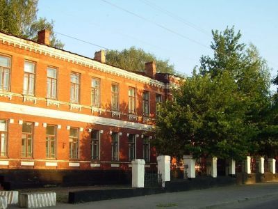 Ансамбль госпиталя Красного Креста: Больничный корпус. Здание управления