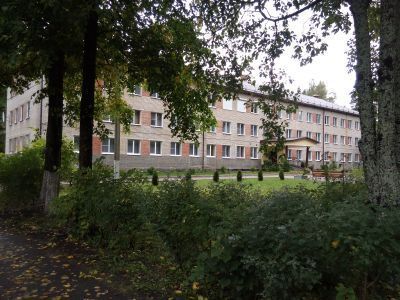 Дом в б. имении «Лидино», где в 1888 г. бывал великий русский писатель М.Е. Салтыков-Щедрин