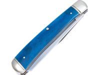 Нож складной Cold Steel Trapper, сталь 8Cr13MoV, рукоять кость, синий