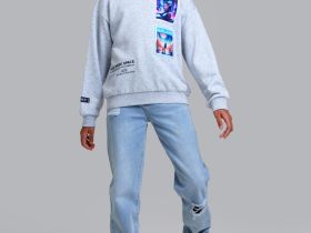 Толстовка трикотажная для девочек