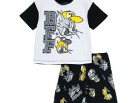 Комплект детский трикотажный для мальчиков: фуфайка (футболка), шорты