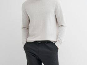 Брюки-чиносы с ремнём, Серый