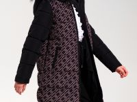 Пальто текстильное с полиуретановым покрытием для девочек