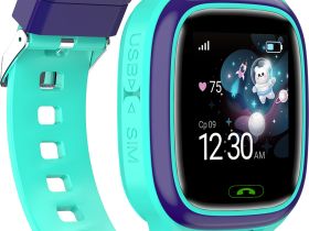 Умные часы Leef Globe Сине-зелёные