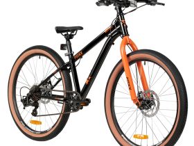 Подростковый велосипед Foxx Boxxer 24, год 2026, цвет Черный, ростовка 12