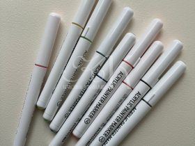 Набор маркеров акриловые Languo, 9 цветов, базовые оттенки