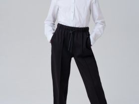 Брюки трикотажные для девочек