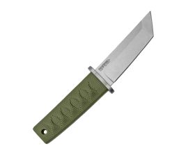 Нож с фиксированным клинком Cold Steel Kyoto I Tanto, сталь 8Cr13MoV, рукоять кратон, оливковый