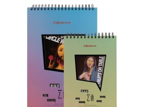 Блокнот для скетчинга HIMI MIYA серия YS 40 л 160 г 190х265 мм Зеленый