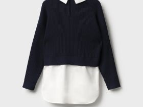 Джемпер трикотажный для девочек