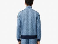 Мужская жаккардовая толстовка Lacoste PARIS с монограммой