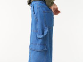 Женские прямые джинсовые брюки Lacoste свободного кроя