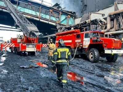 Ликвидирован пожар на обогатительной фабрике в Нерюнгри
