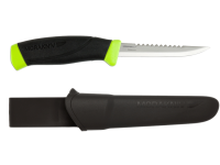 Нож с фиксированным лезвием Morakniv Fishing Comfort Scaler 098, сталь Sandvik 12C27, рукоять резина/пластик