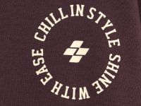 Свитшот с воротником на молнии для мальчиков, Коричневый