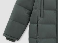 Пальто утепленное с утиным пухом