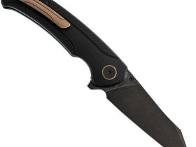 Складной нож Trivisa Lynx-03B, сталь S35VN, рукоять G10, черный