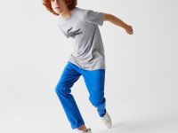 Мужские классические брюки - чинос Lacoste приталенного кроя из хлопка