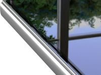 Защитное стекло VLP Premium Shield 2.5D для Galaxy Z Fold7 черная рамка