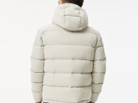 Мужская стёганая куртка Lacoste с капюшоном