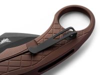 Складной нож LionSteel L.E.One, сталь Magnacut, рукоять алюминий, коричневый/черный