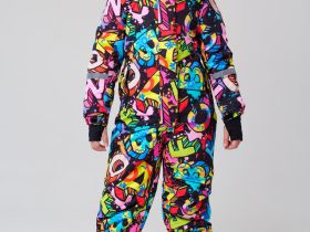 Комбинезон текстильный с полиуретановым покрытием для девочек