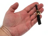 Бронзовая бусина Хищник с темляком