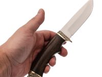 Охотничий нож Егерь, кованый, сталь Х12МФ, литье, венге